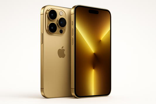GENERAME UN IPHONE 15 PRO MAX COLOR DORADO